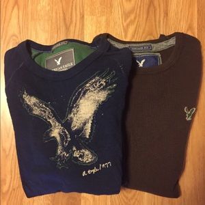 AE Vintage Fit Men’s XS Long Sleeve Shirts